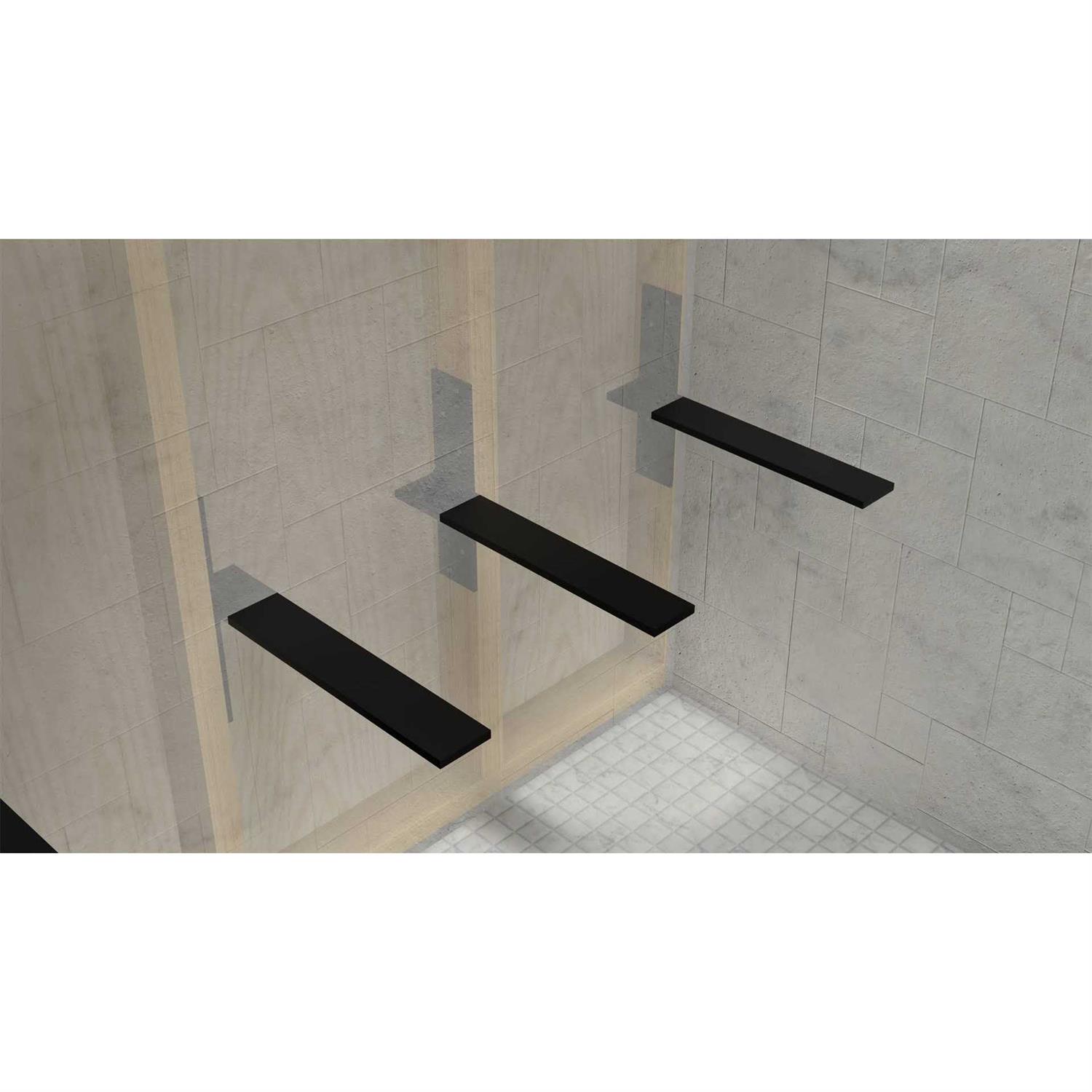 The Original Granite Bracket Free Hanging Universal Angled Shelf Bracket - Zenithce