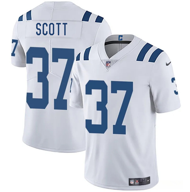 Indianapolis Colts #37 Daniel Scott White 2025 Vapor Limited Stitched Jersey - Zenithce