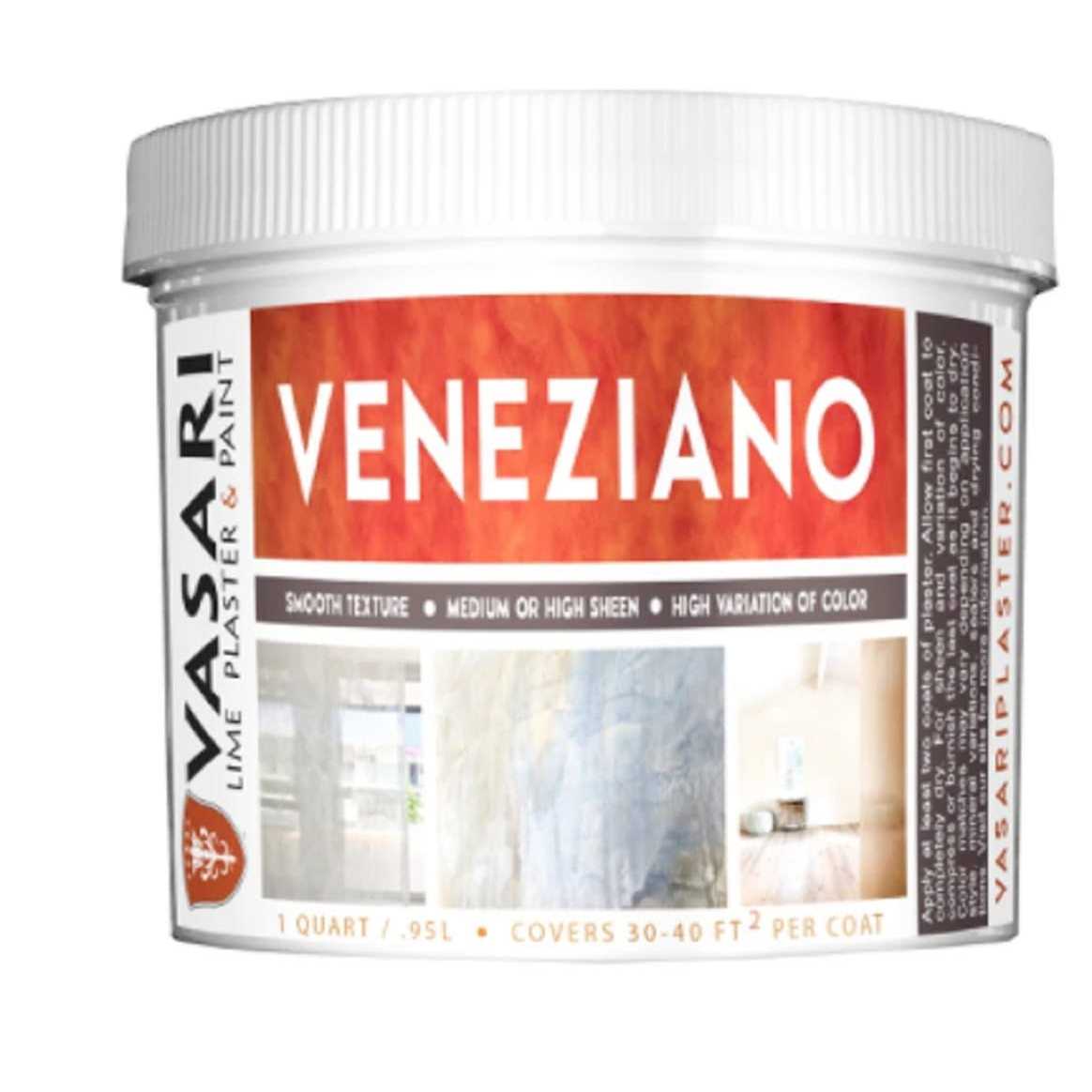 VASARI Lime Plaster & Paint Marmorino Plaster Made from Natural Lime and Powdered Marble |color - Zenithce