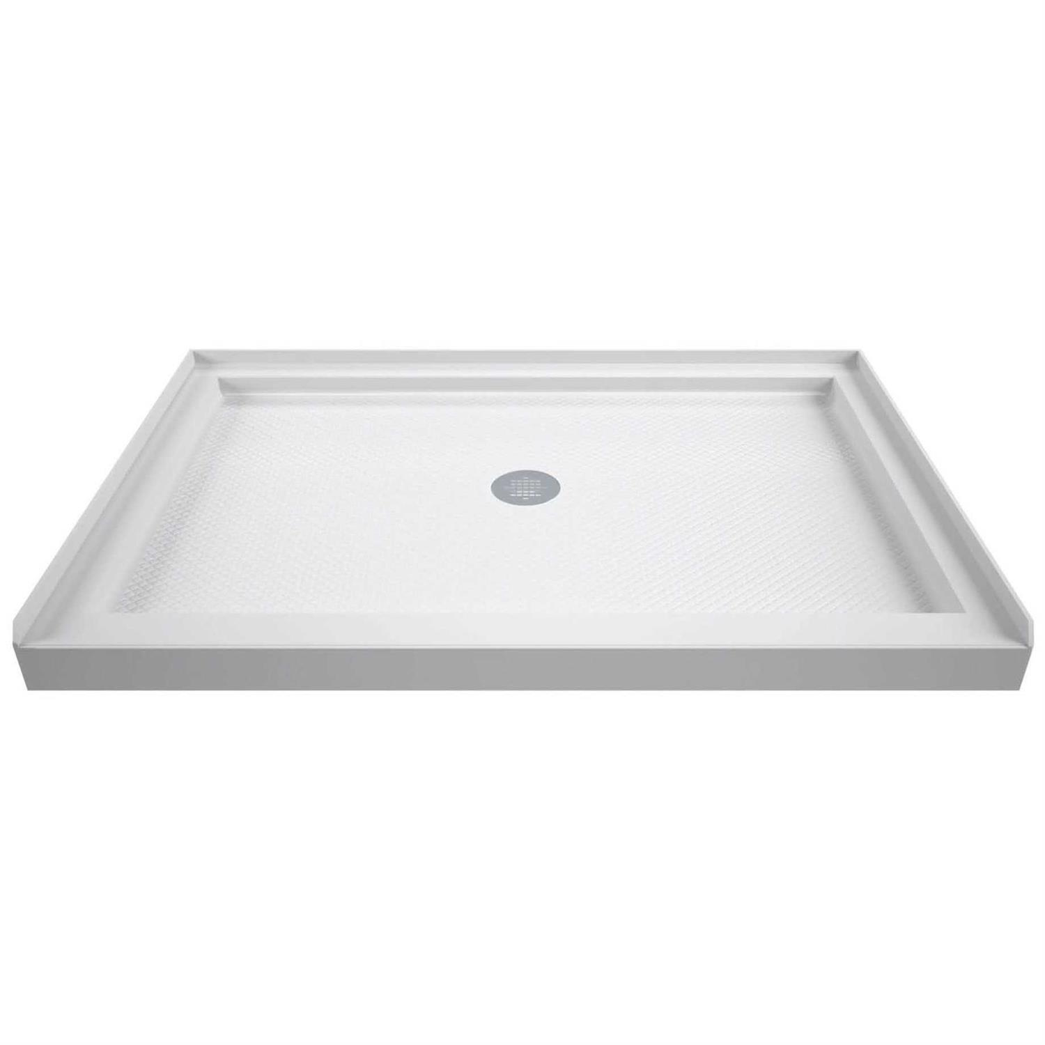 DreamLine SlimLine 48 in.x 34 in. Double Threshold Shower Base DLT-1034481 - Zenithce