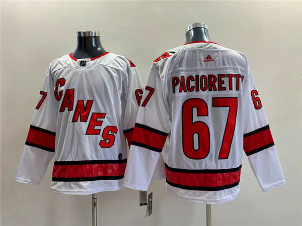 Carolina Hurricanes #67 Max Pacioretty White Stitched Jersey - Zenithce