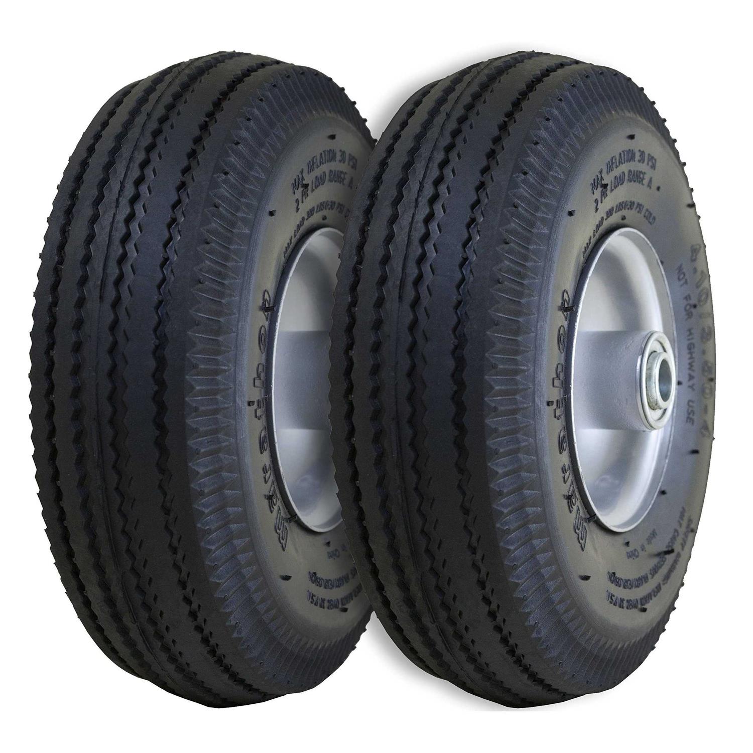 Marathon 00401 10 x 1.75 Semi-Pneumatic Ribbed Tread - Zenithce