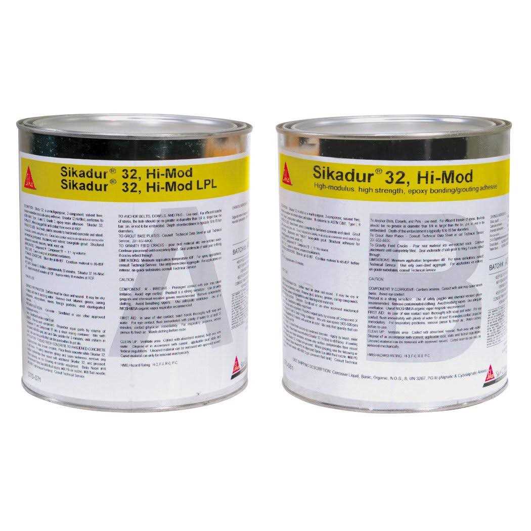 Sika dur 32 Hi-Mod Epoxy 1 Gal - Zenithce