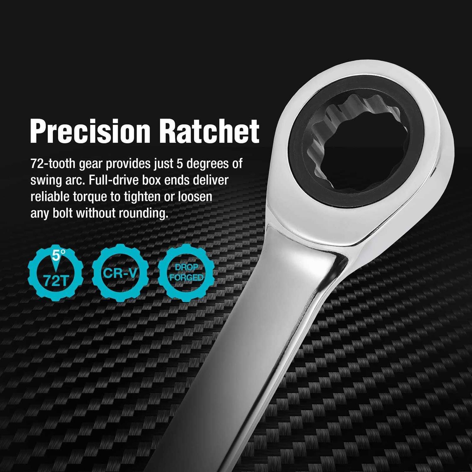 DURATECH Extra Long Ratcheting Wrench - Zenithce