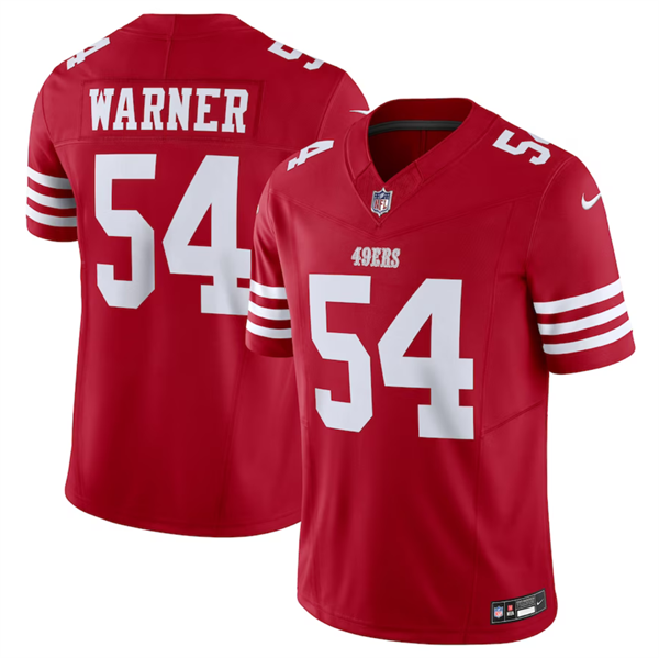 San Francisco 49ers #54 Fred Warner Red 2023 F.U.S.E. Vapor Untouchable Limited Stitched Jersey - Zenithce
