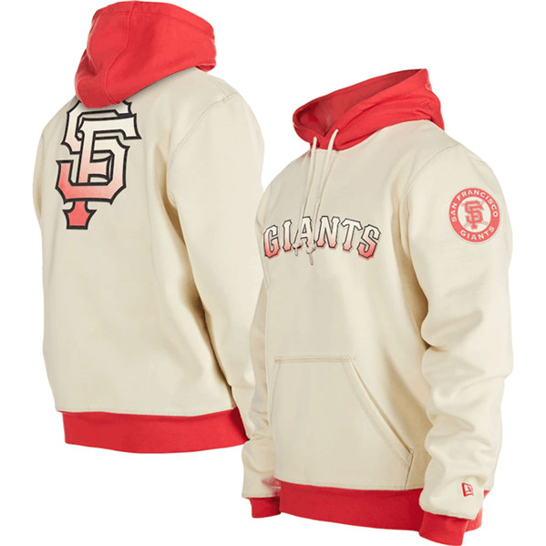 San Francisco Giants White Color Pack Team Front Back Pullover Hoodie - Zenithce