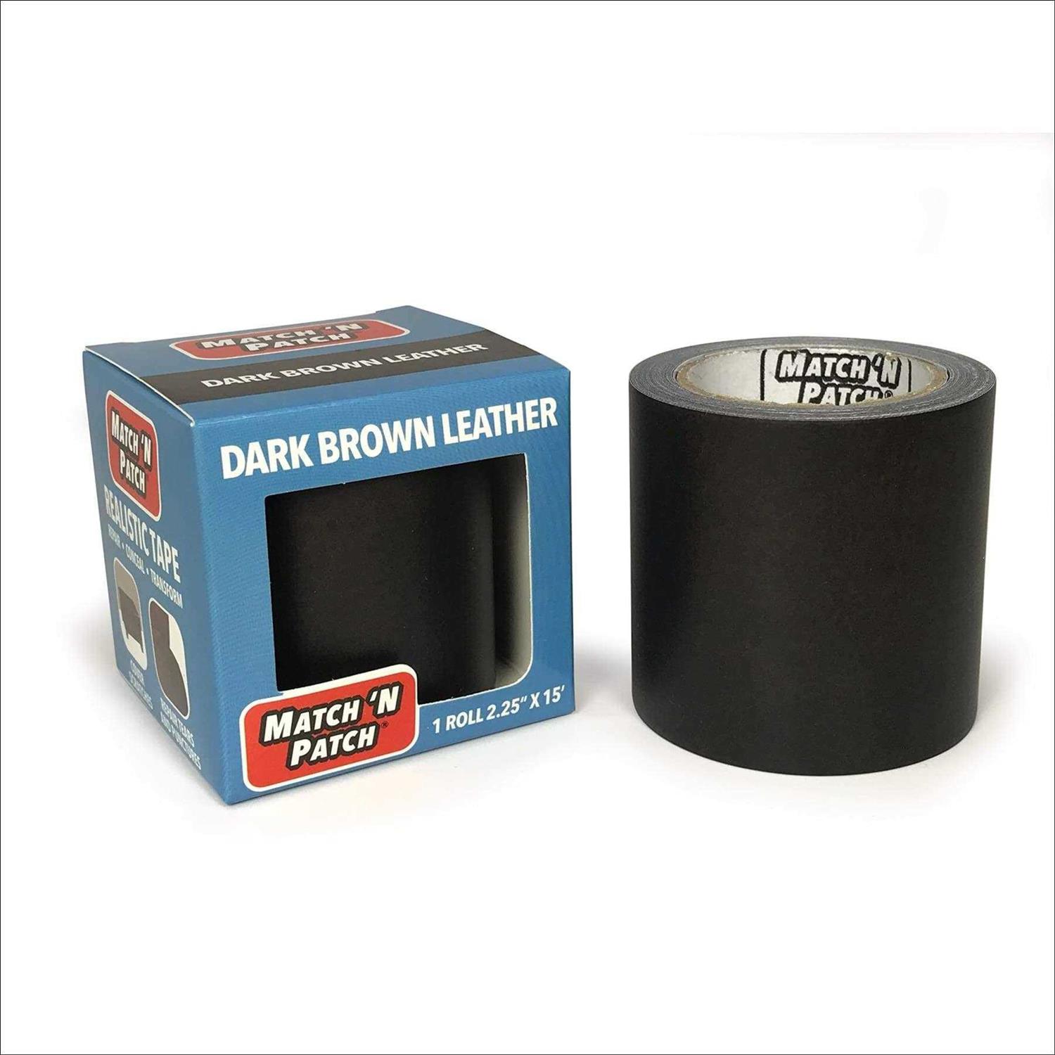 Match N Patch Realistic Brown Leather Repair Tape - Zenithce