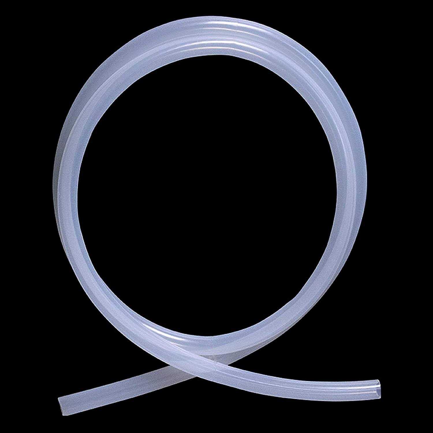 Silicone Tube ID x OD Clear Flexible Silicone Rubber Tubing Water Air Hose Pipe Transparent - Zenithce