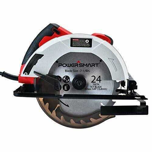 PowerSmart PS4015 7-1/4 in. 14 Amp Electric Circular Saw - Zenithce