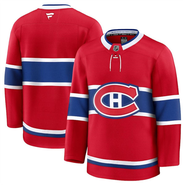 Montreal Canadiens Blank Red 2024-25 Home Stitched Jersey - Zenithce