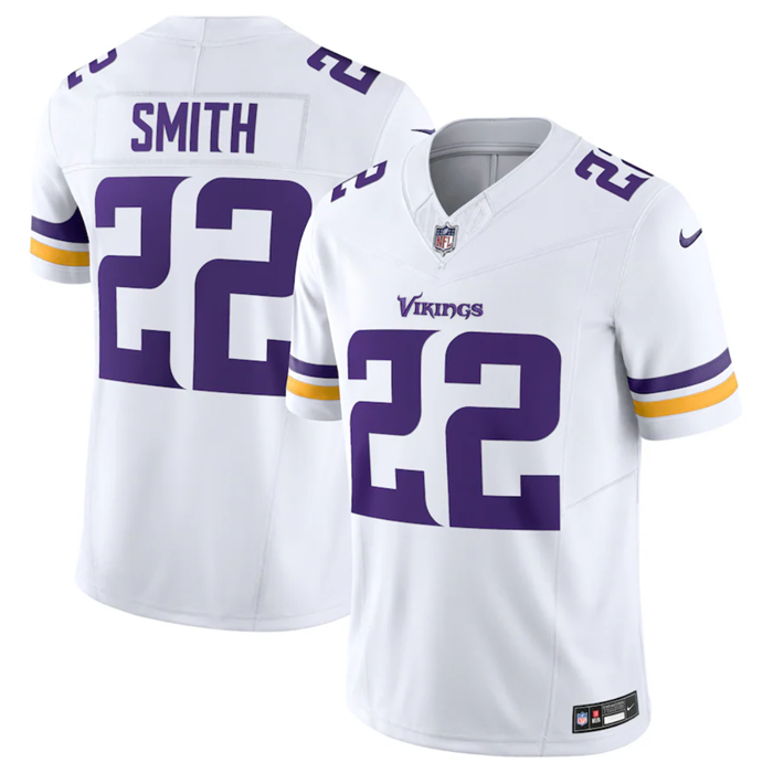 Minnesota Vikings #22 Harrison Smith White 2023 F.U.S.E. Vapor Untouchable Stitched Jersey - Zenithce
