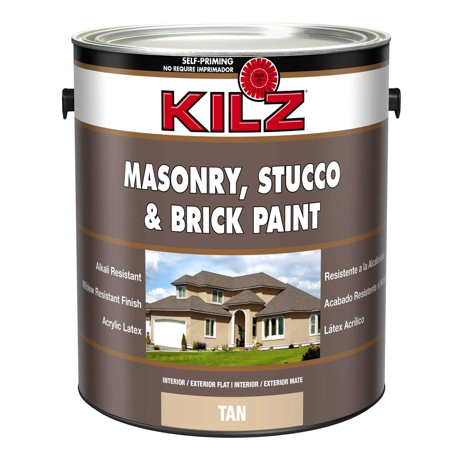 Kilz Self-Priming Masonry, Stucco and Brick Paint - Zenithce