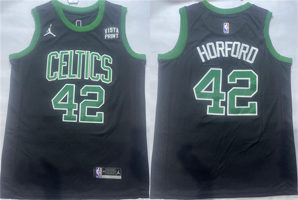 Boston Celtics #42 Al Horford Black Statement Edition Stitched Jersey - Zenithce