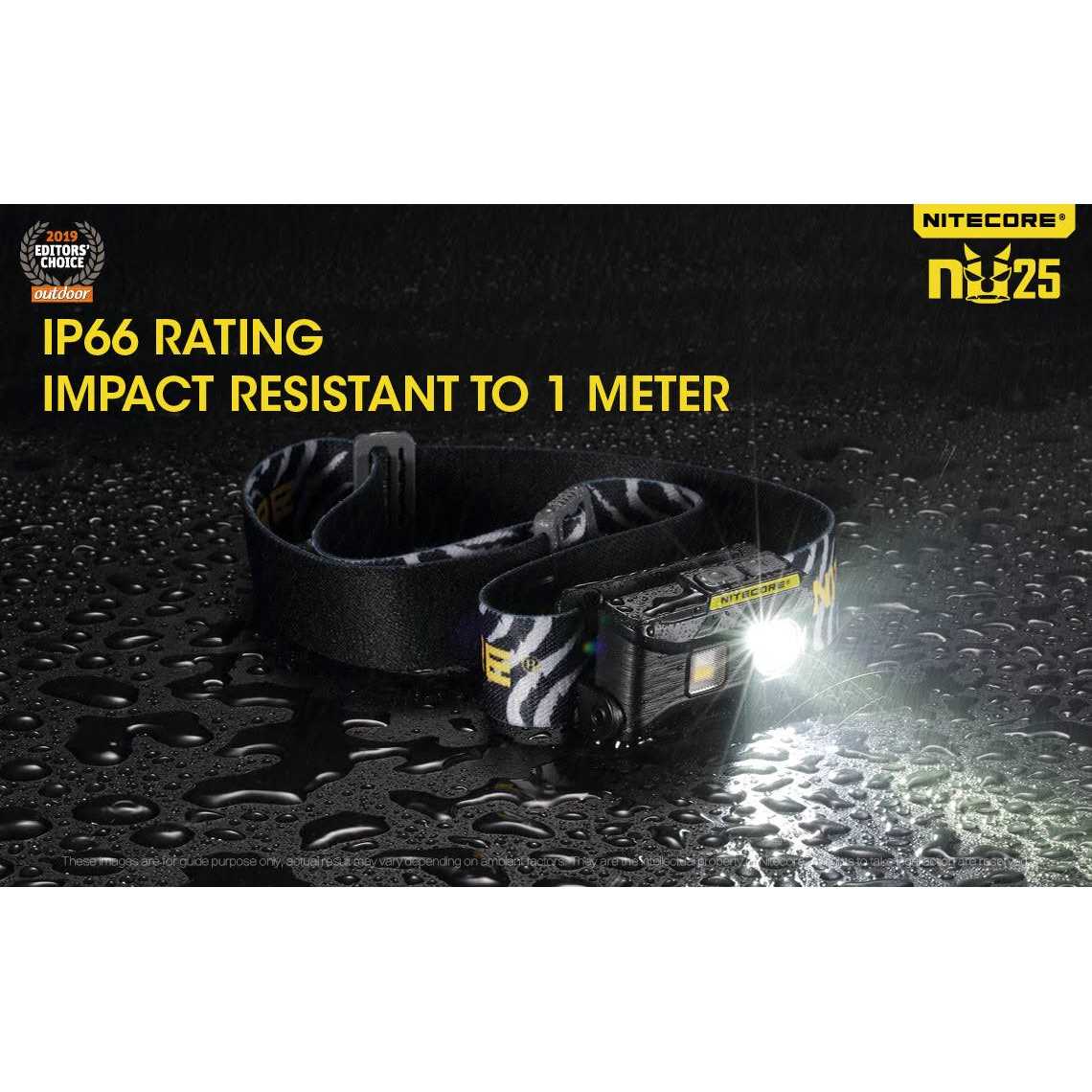Nitecore NU25 Headlamp - Zenithce