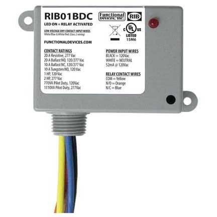 Functional Devices RIB RIBU1C Pilot Relay - Zenithce