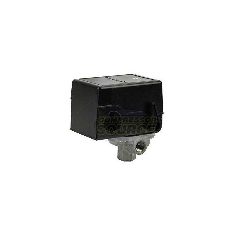 Pressure switch for air compressor made by Furnas / Hubbell 69JF7LY 95-125 port - Zenithce