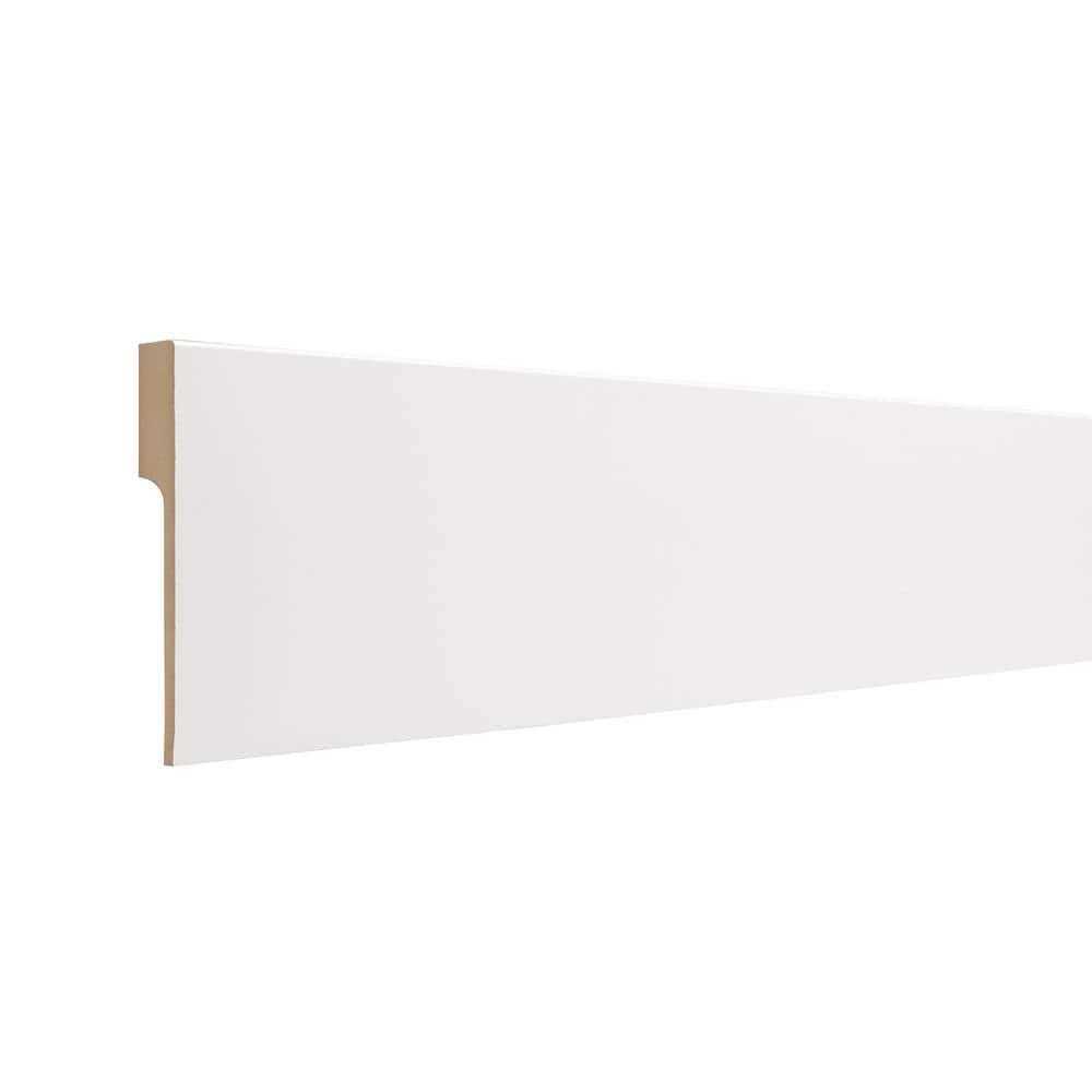 Ornamental Mouldings 96 in. White Hardwood Rope Trim Moulding - Zenithce