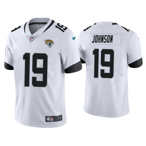 Jacksonville Jaguars #19 Terry Godwin White Vapor Untouchable Limited Stitched Jersey - Zenithce