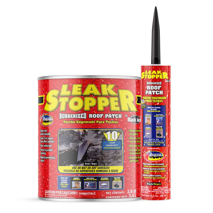 Leak Stopper Rubberized Roof Patch - Zenithce