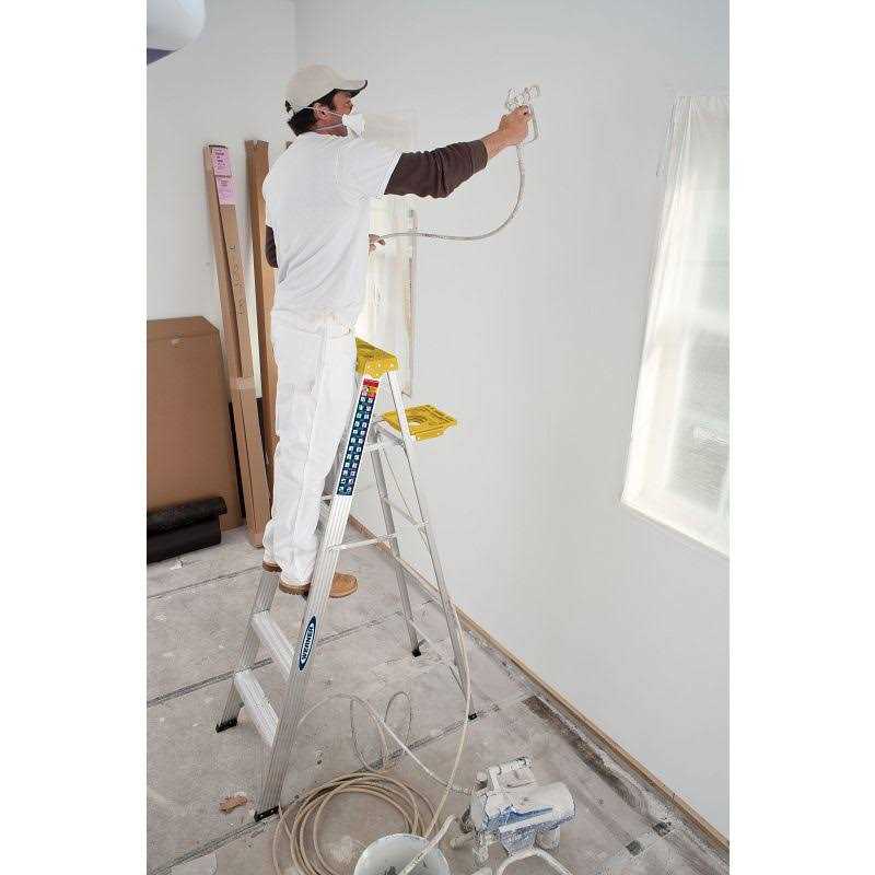 Werner 4 ft Type II Aluminum Step Ladder 354 - Zenithce
