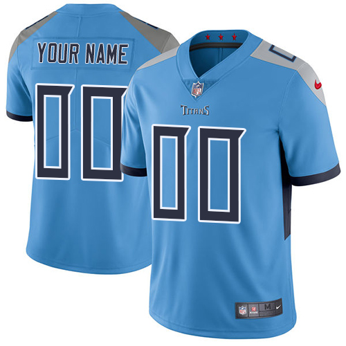 Tennessee Titans Light Blue Team Color Vapor Untouchable Limited Stitched NFL Jersey - Zenithce
