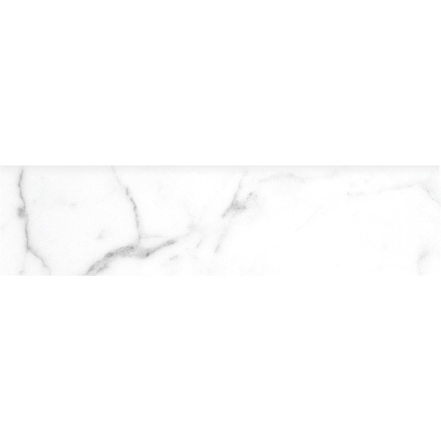 Satori Statuario 12-in x 24 Porcelain Marble Look Floor and Wall Tile 1001 - Zenithce