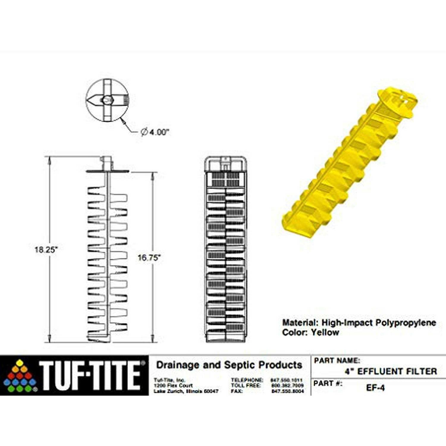 Tuf-Tite Bundle Riser Domed Lid & Adapter Ring for Septic Tank 20 wide - Zenithce