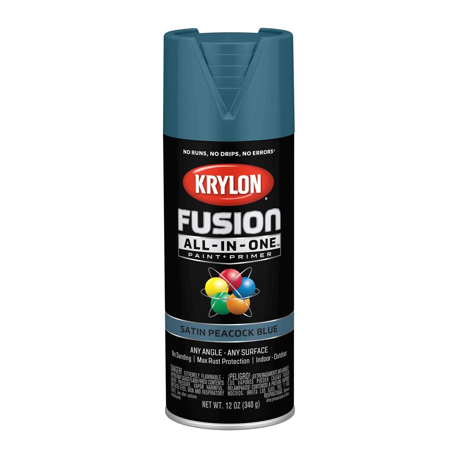 Krylon All-in-One Fusion Spray Paint - Zenithce
