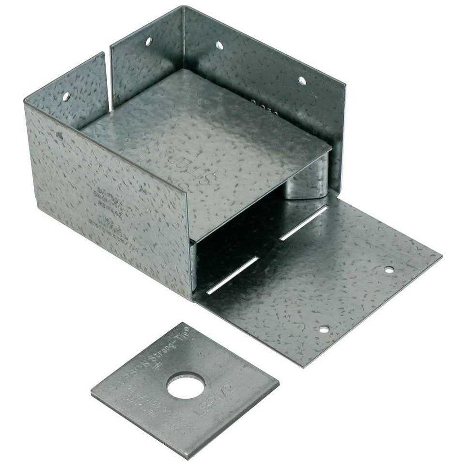 Simpson Strong Tie ABU66RZ Adjustable Post Base - Zenithce