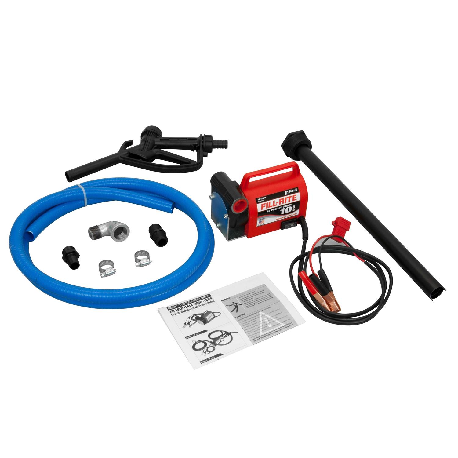 Fill-Rite FR1614 Portable Fuel Transfer Pump - Zenithce