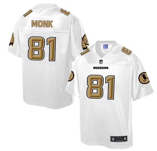 Redskins #81 Art Monk White Pro Line Fashion Game Nike Jersey - Zenithce