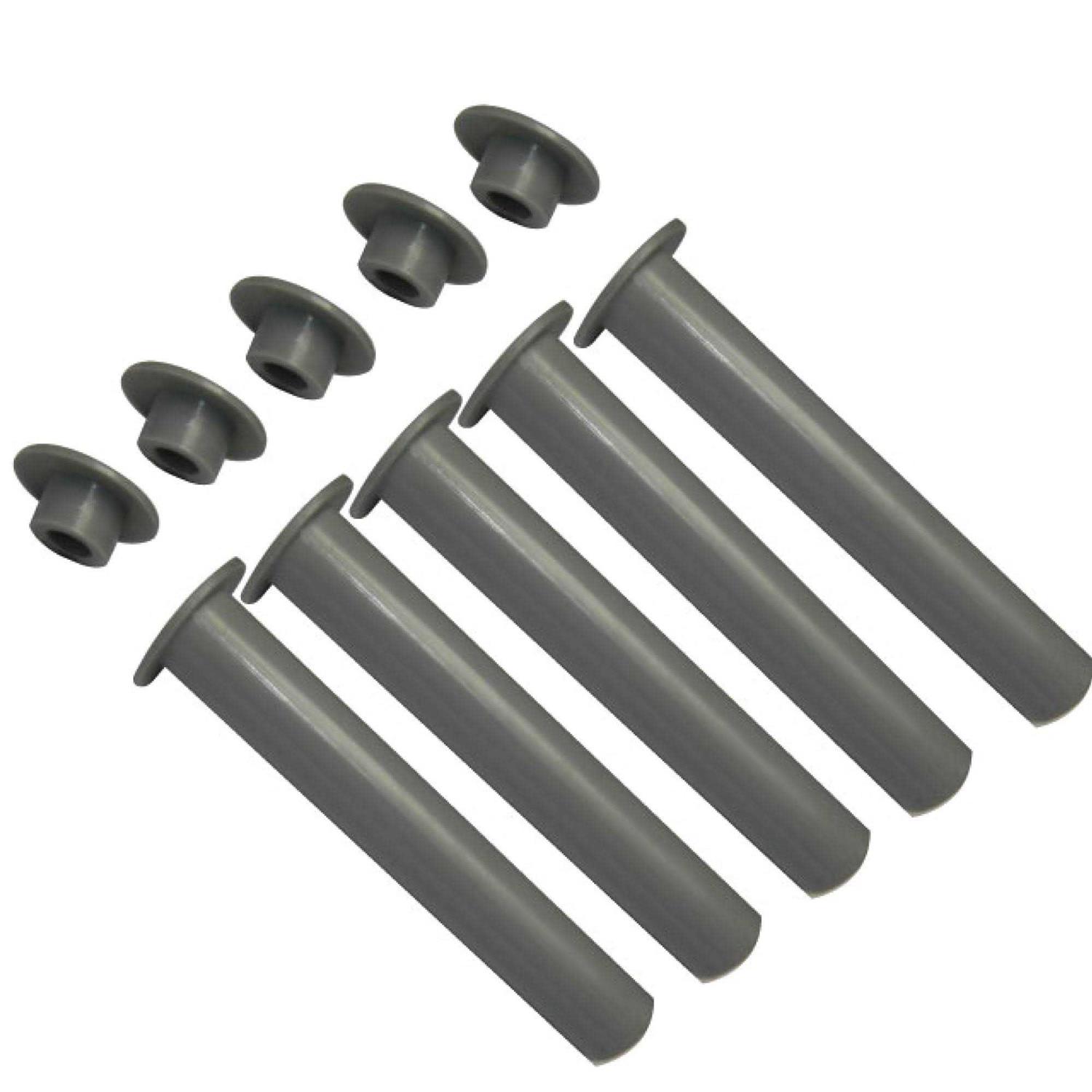 Pool Fence DIY 12’x5′ Fence Section with 5 Poles in Black - Zenithce