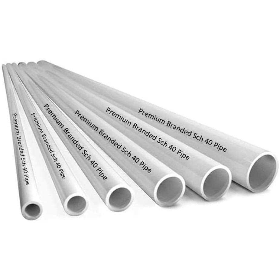 Manufacturer Direct 3 in. x 1 ft. Schedule 40 PVC Plain-End Pressure Pipe - Zenithce