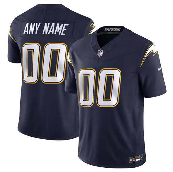 Los Angeles Chargers Custom Navy 2025 F.U.S.E. Alternate Vapor Limited Stitched Jersey - Zenithce