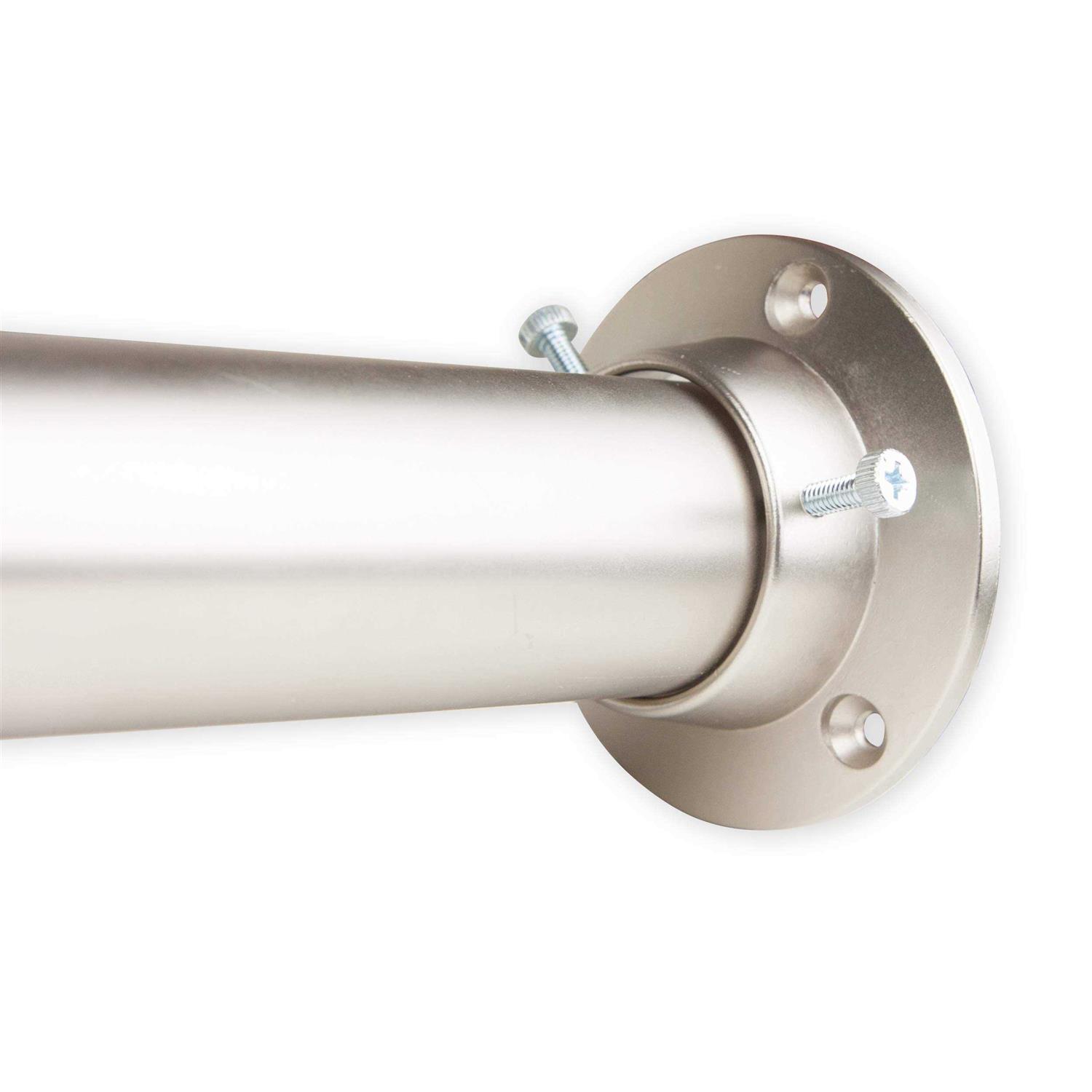 Rod Desyne 1 in. Adjustable Room Divider Rod and Socket Set - Zenithce