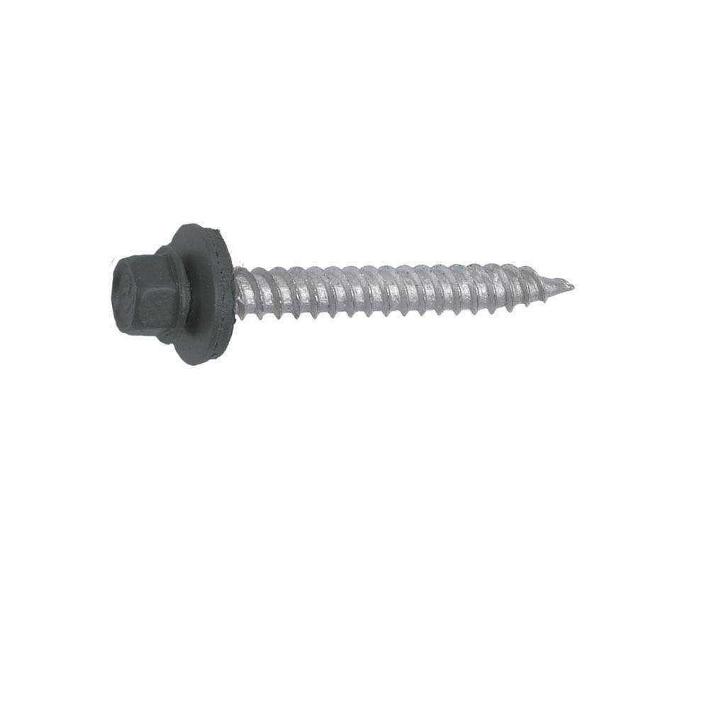 Fabral #10 1-1/2 in. External Hex Drive Flange Hex Head Steel Wood Screw - Zenithce