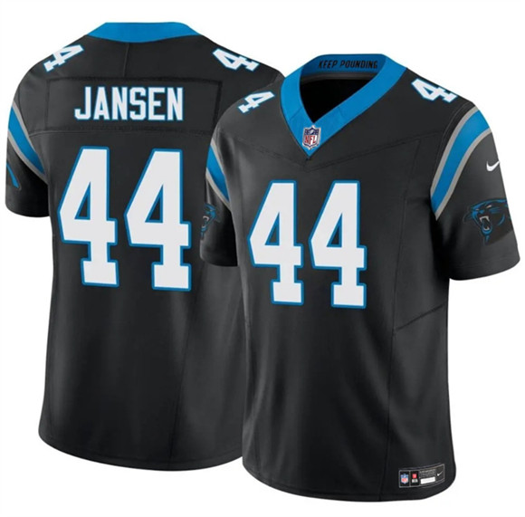 Carolina Panthers #44 J.J. Jansen Black 2025 F.U.S.E. Vapor Limited Stitched Jersey - Zenithce