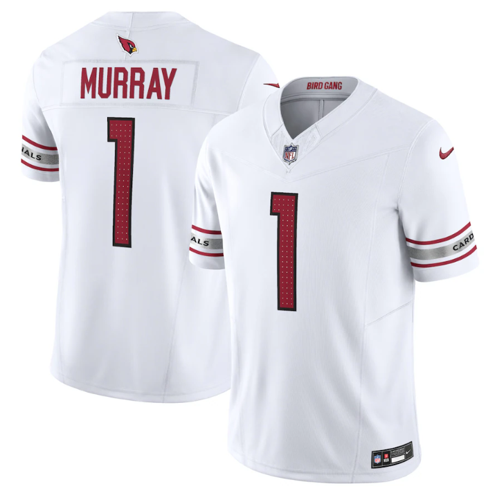 Arizona Cardinals #1 Kyler Murray White Vapor Untouchable F.U.S.E. Limited Stitched Jersey - Zenithce