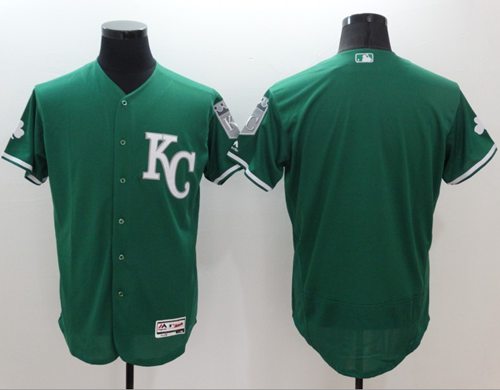 Royals Blank Green Celtic Flexbase Authentic Collection Stitched Jersey - Zenithce