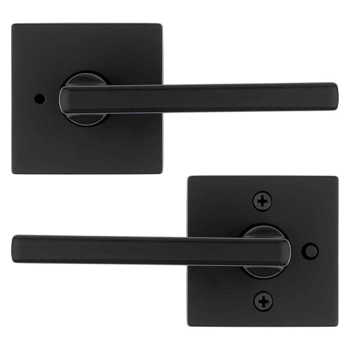 Kwikset Halifax Square Privacy Lever 730HFLSQT - Zenithce