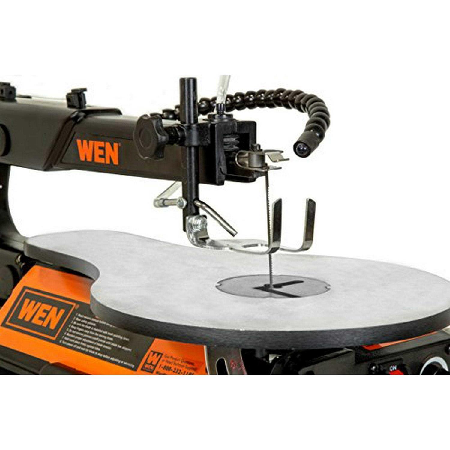 WEN 16-in 1.2-Amp Variable Speed Corded Scroll Saw 3922 - Zenithce