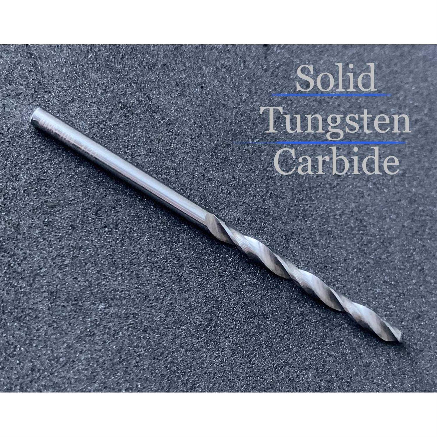 Mars-Tool 2-Pack Solid Carbide Drill Bit for Hardened Steel Hard Ness HRa 91 - Zenithce