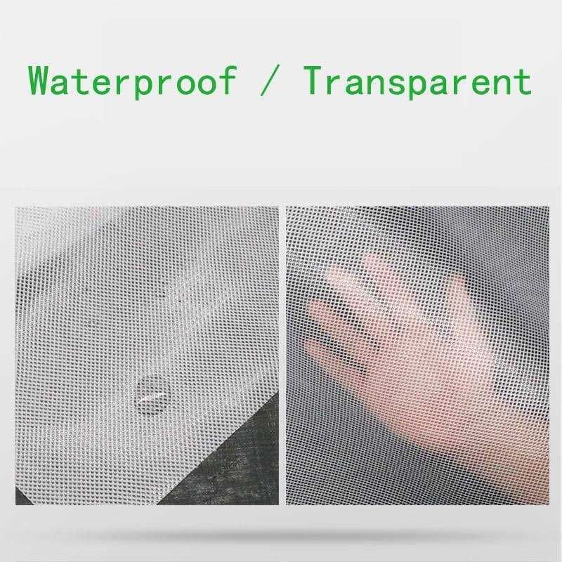 HomeABC Clear Tarps Heavy Duty Waterproof for greenhouse garden Patio - Zenithce