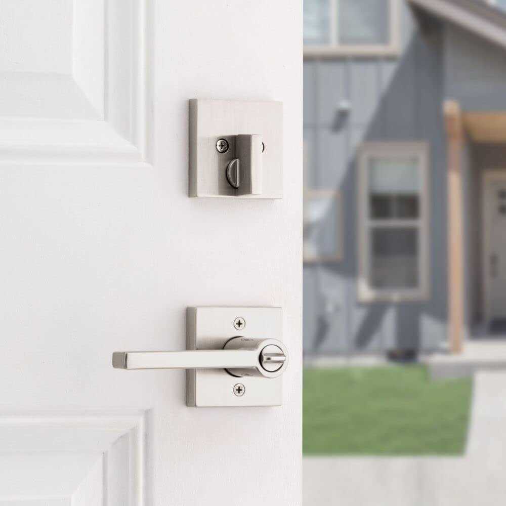 Kwikset Halifax Lever and Single Cylinder Deadbolt - Zenithce