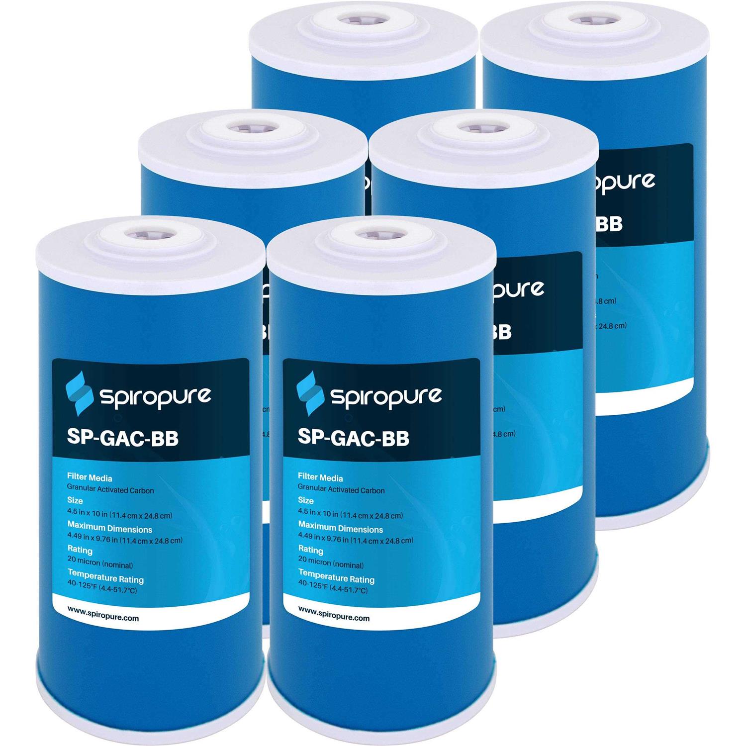 SpiroPure 10” x 4.5” String Wound Sediment Filter - Zenithce