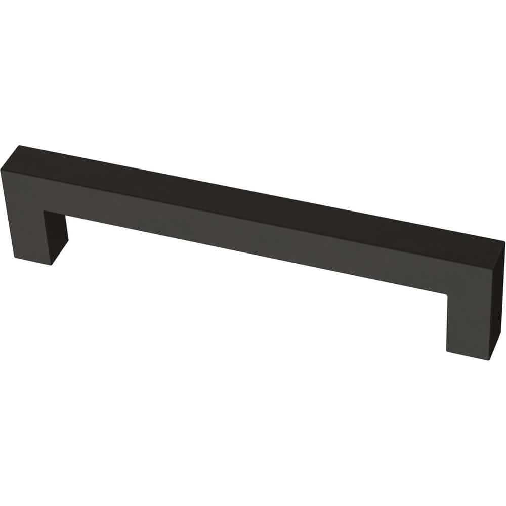 Franklin Brass Simple Chamfered Cabinet Pull Matte Black P40844K-FB-C - Zenithce