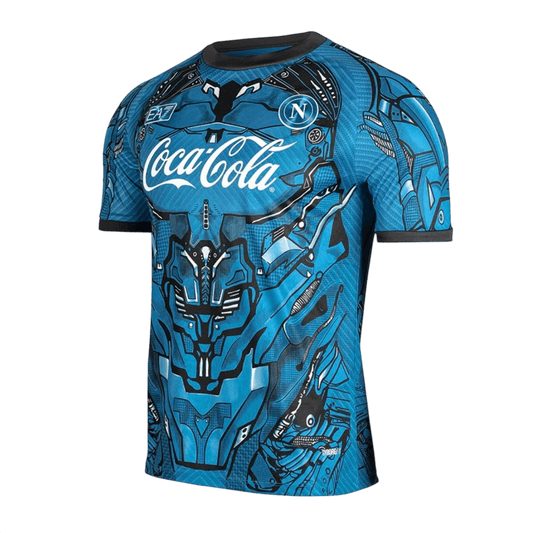 Napoli Training Soccer jersey Dark Blue 2025/26 - Zenithce