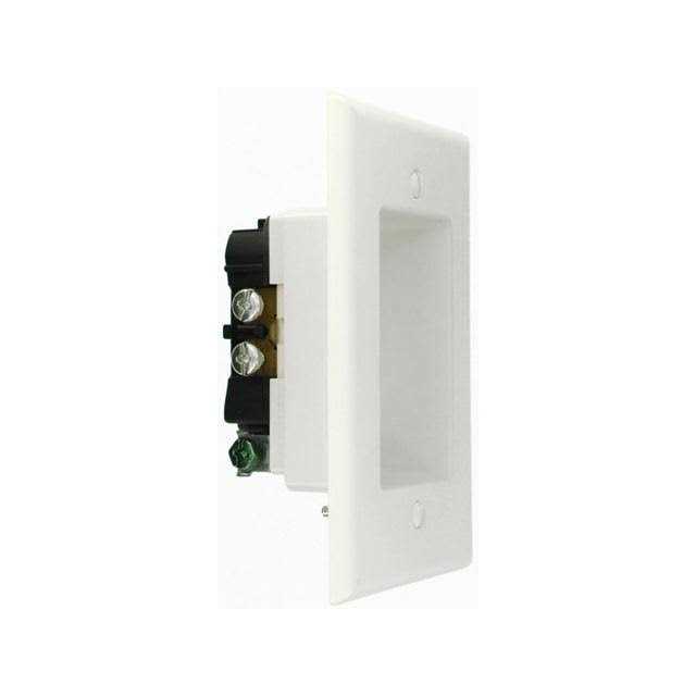 Leviton Recessed Duplex Receptacle 689 - Zenithce