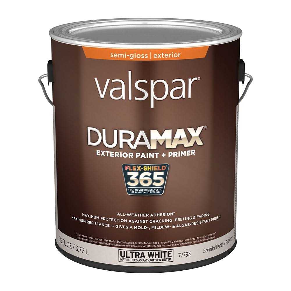 Valspar Duramax Satin Exterior Tintable Paint - Zenithce