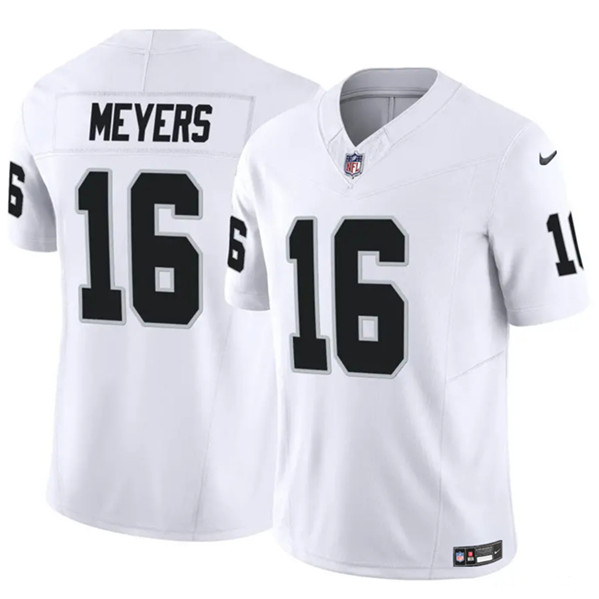 Las Vegas Raiders #16 Jakobi Meyers White 2023 F.U.S.E Vapor Untouchable Stitched Jersey - Zenithce